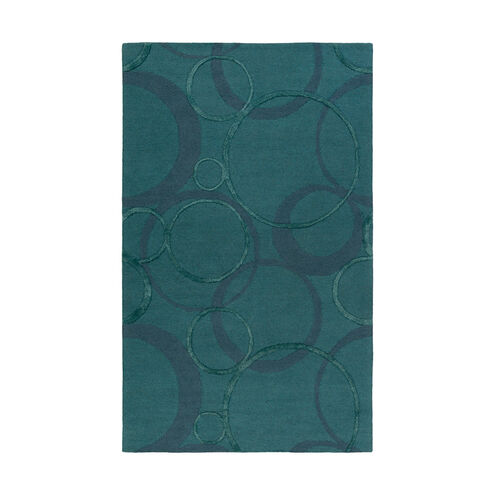 Alexander 72 X 48 inch Teal Indoor Area Rug, Rectangle
