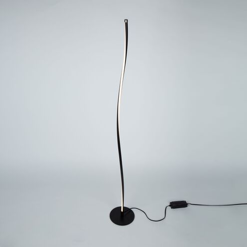 Cortina 59 inch 21.00 watt Matte Black Floor Lamp Portable Light