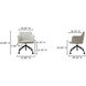 Morris Beige Office Chair