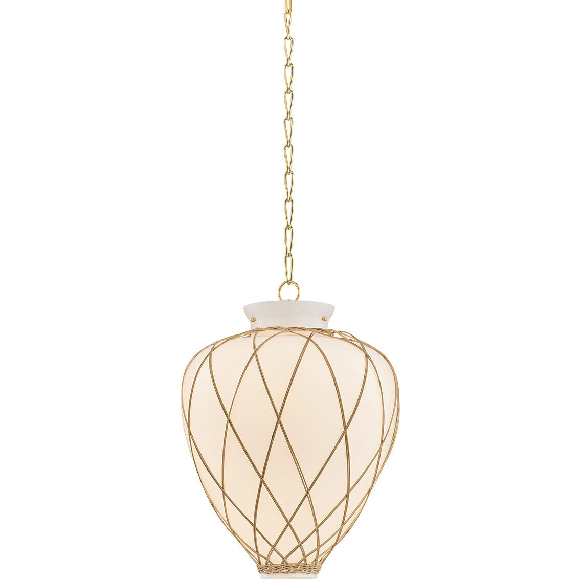 Apple Valley 1 Light 17.25 inch Aged Brass Pendant Ceiling Light