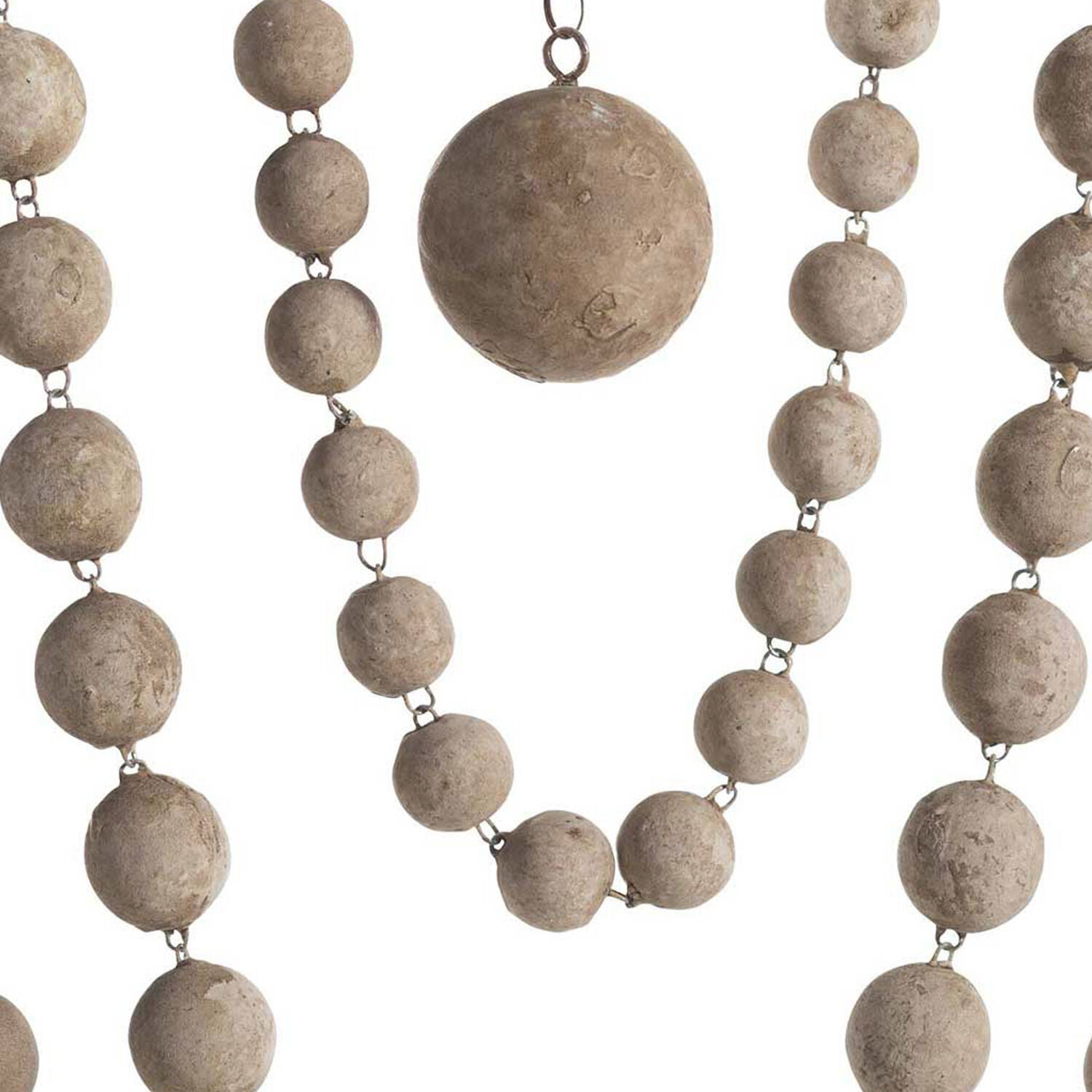 Madeleine 8 Light 36.5 inch Plaster / Beige Washed Wood Chandelier Ceiling Light