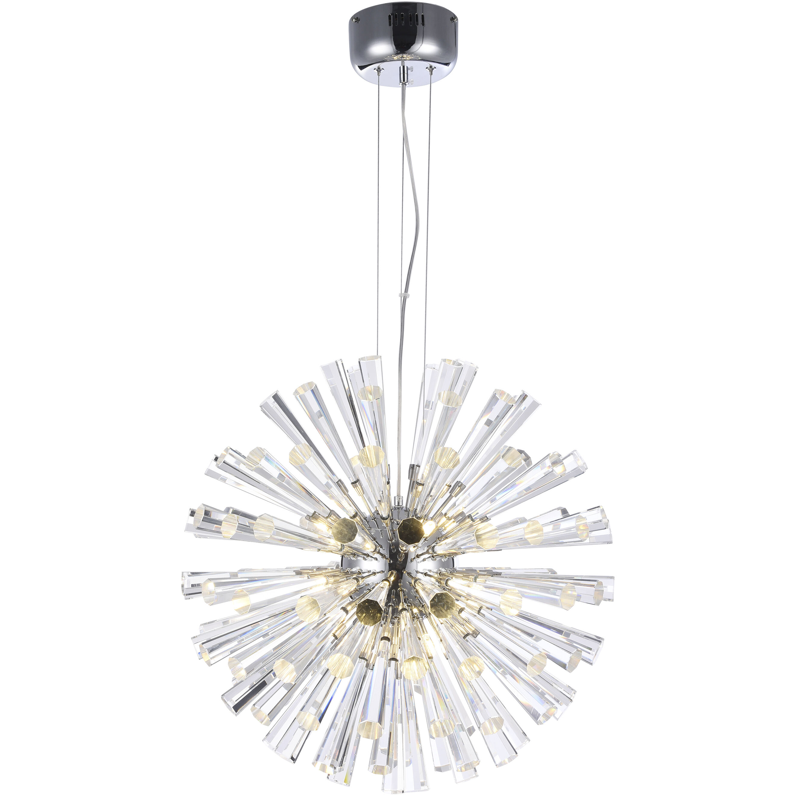 Canada LED 22 inch Chrome Chandelier Ceiling Light