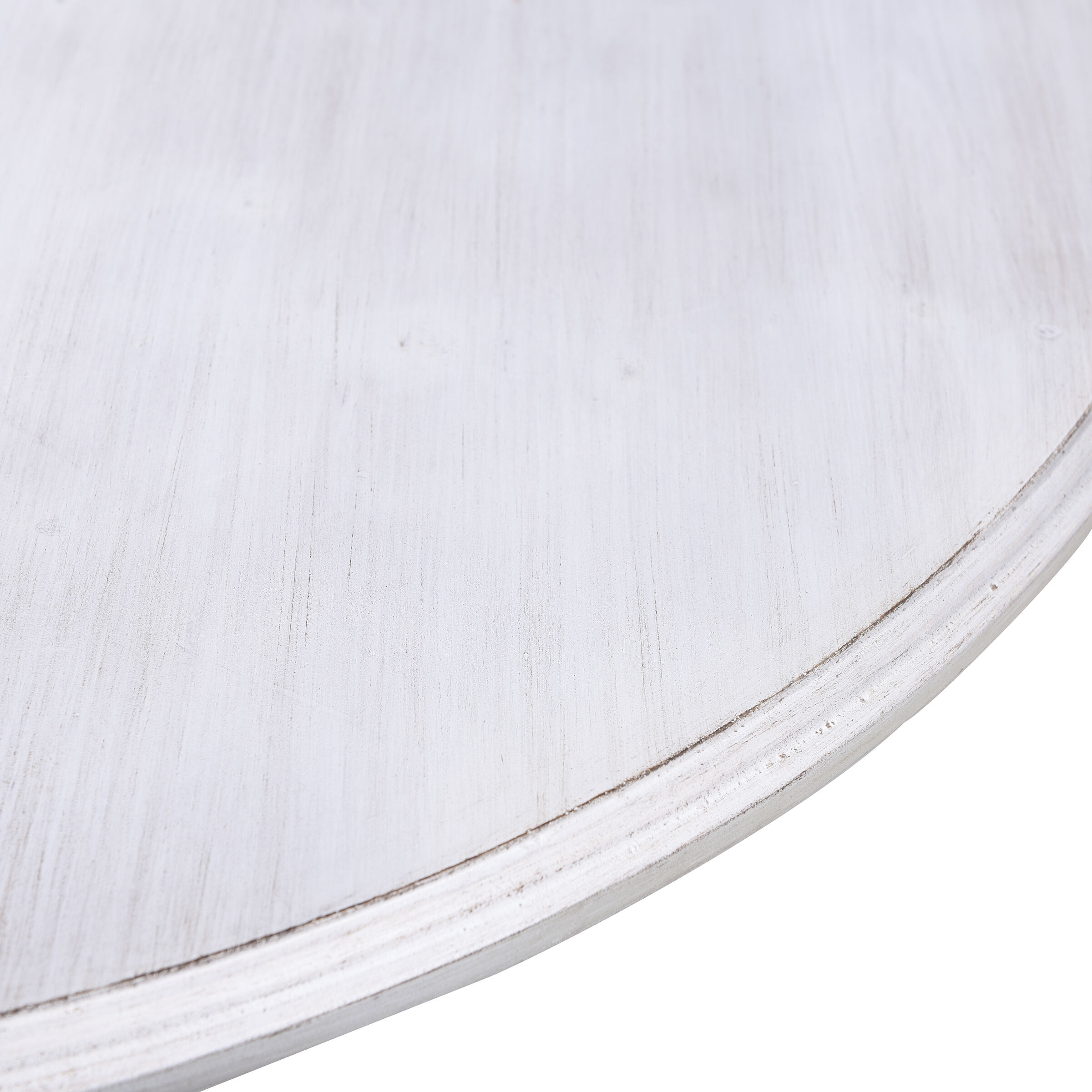 Dann Foley 48 X 30 inch Whitewash and Light Brown Dining Table