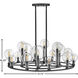 Alchemy 16 Light 37.75 inch Black Indoor Chandelier Ceiling Light