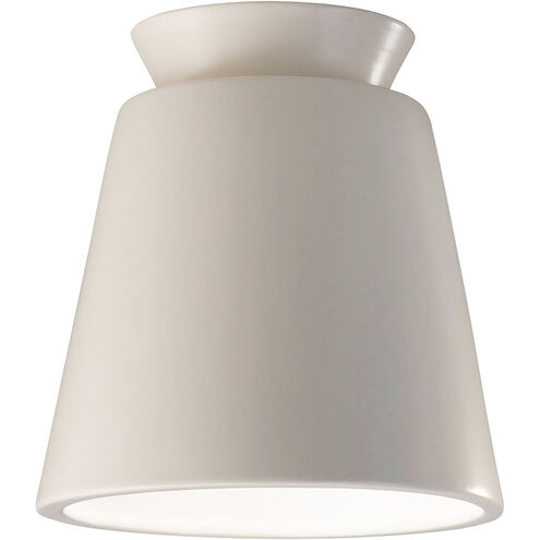 Radiance Collection 1 Light 7.5 inch Rust Patina Outdoor Flush-Mount