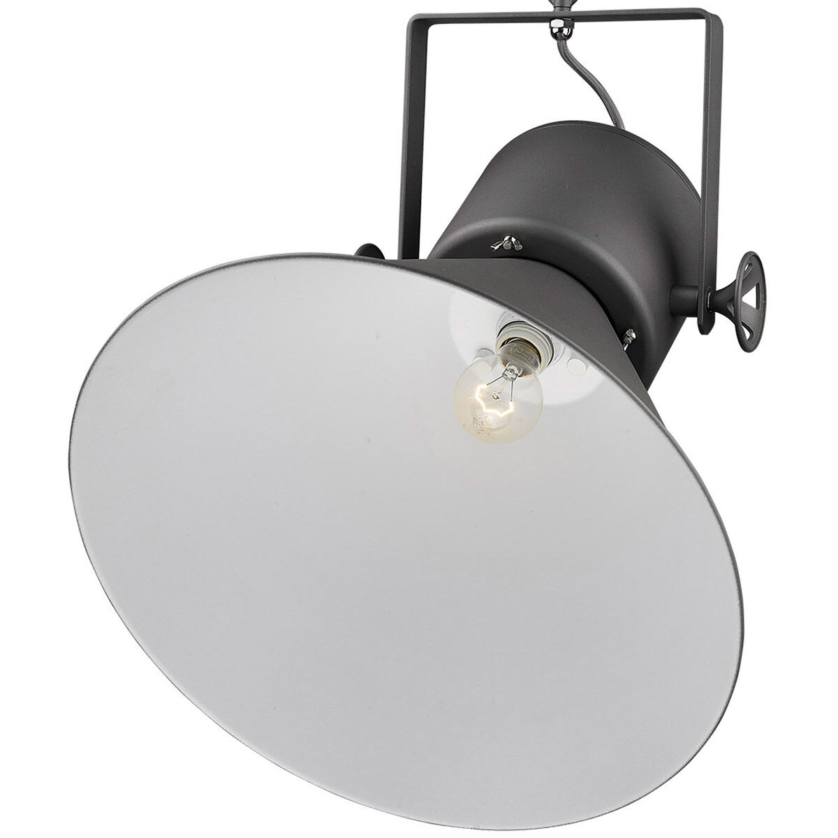 Crew 1 Light 18 inch Gray Pendant Ceiling Light