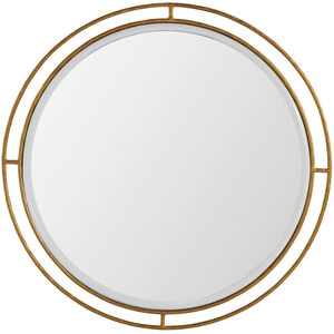 Belafonte 36 X 36 inch Forged Gold / Clear Mirror Mirror