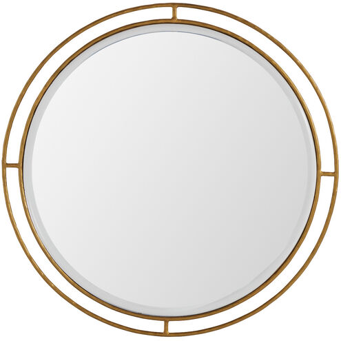 Belafonte 36 X 36 inch Forged Gold / Clear Mirror Mirror