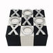 Tic-Tac-Toe 8 X 8 inch Black and White Box