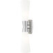 Emrys 2 Light 4.75 inch Brushed Nickel Wall Sconce Wall Light