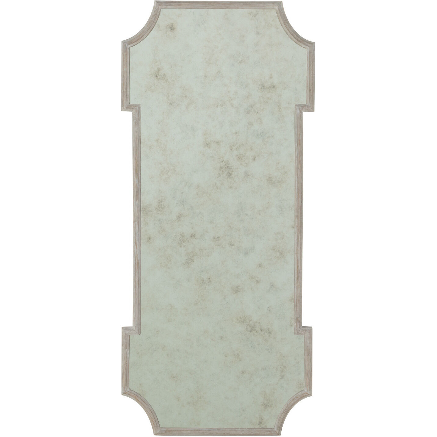 Hilda 68 X 30 inch Antique Mirror / Light Washed Wood Mirror