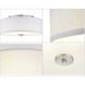Inspire LED LED 13 inch Brushed Nickel Flush Mount Ceiling Light, Progress LED