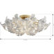 Bloome 5 Light 25.25 inch Legacy Brass Semi-Flush Mount Ceiling Light