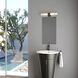 Elliot LED 5.5 inch Matte Black Bathroom Light Wall Light