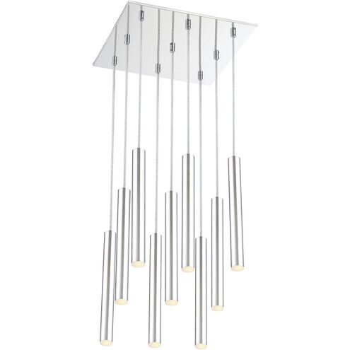 Forest LED 14 inch Chrome Chandelier Ceiling Light