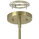 Enzio 1 Light 6 inch Brushed Gold Pendant Ceiling Light