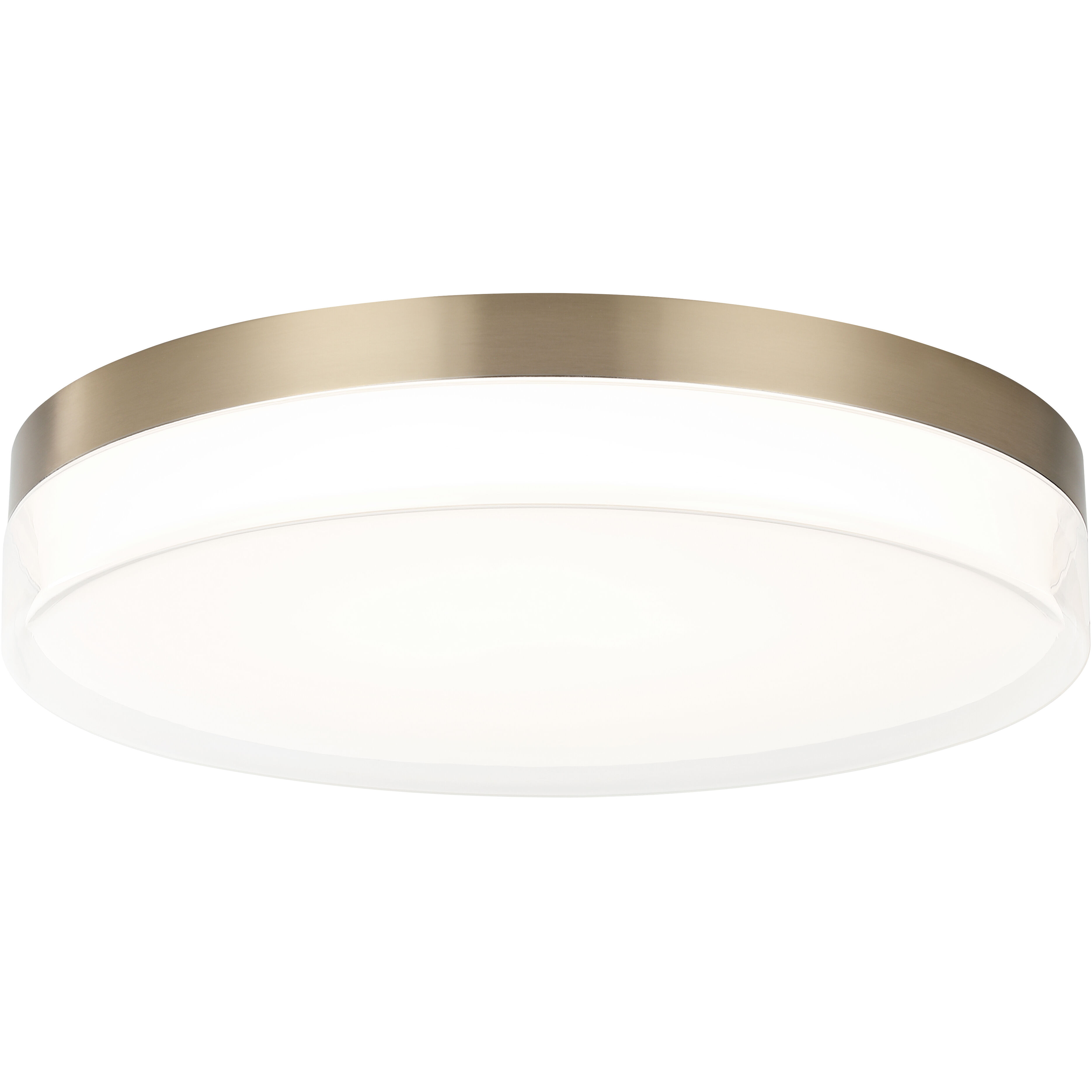 Felicity LED 15 inch Champagne Gold Ceiling Mount Ceiling Light