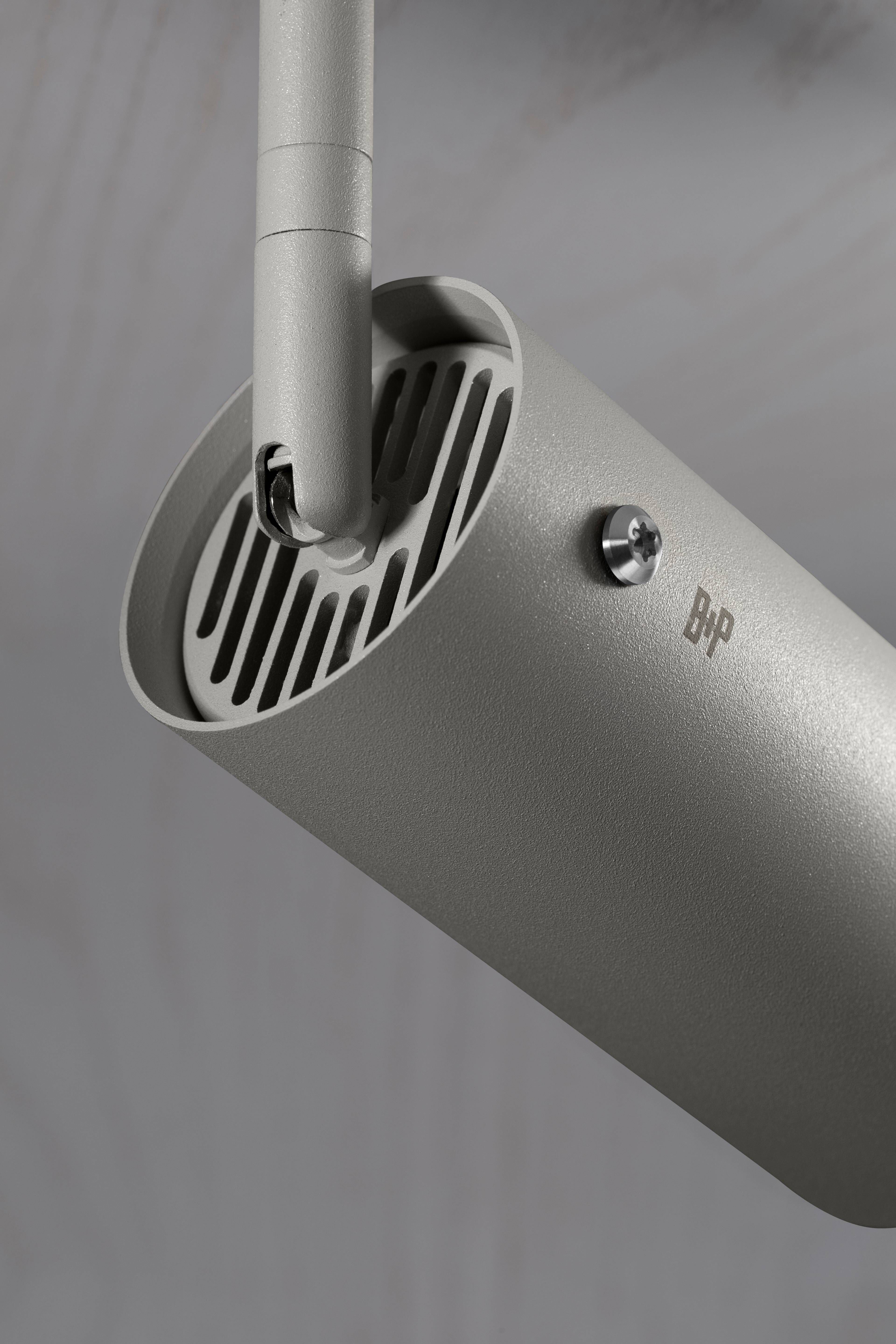 Exhaust Spot LED 2.36 inch Stone / Burnt Steel Flush Mount Ceiling Light