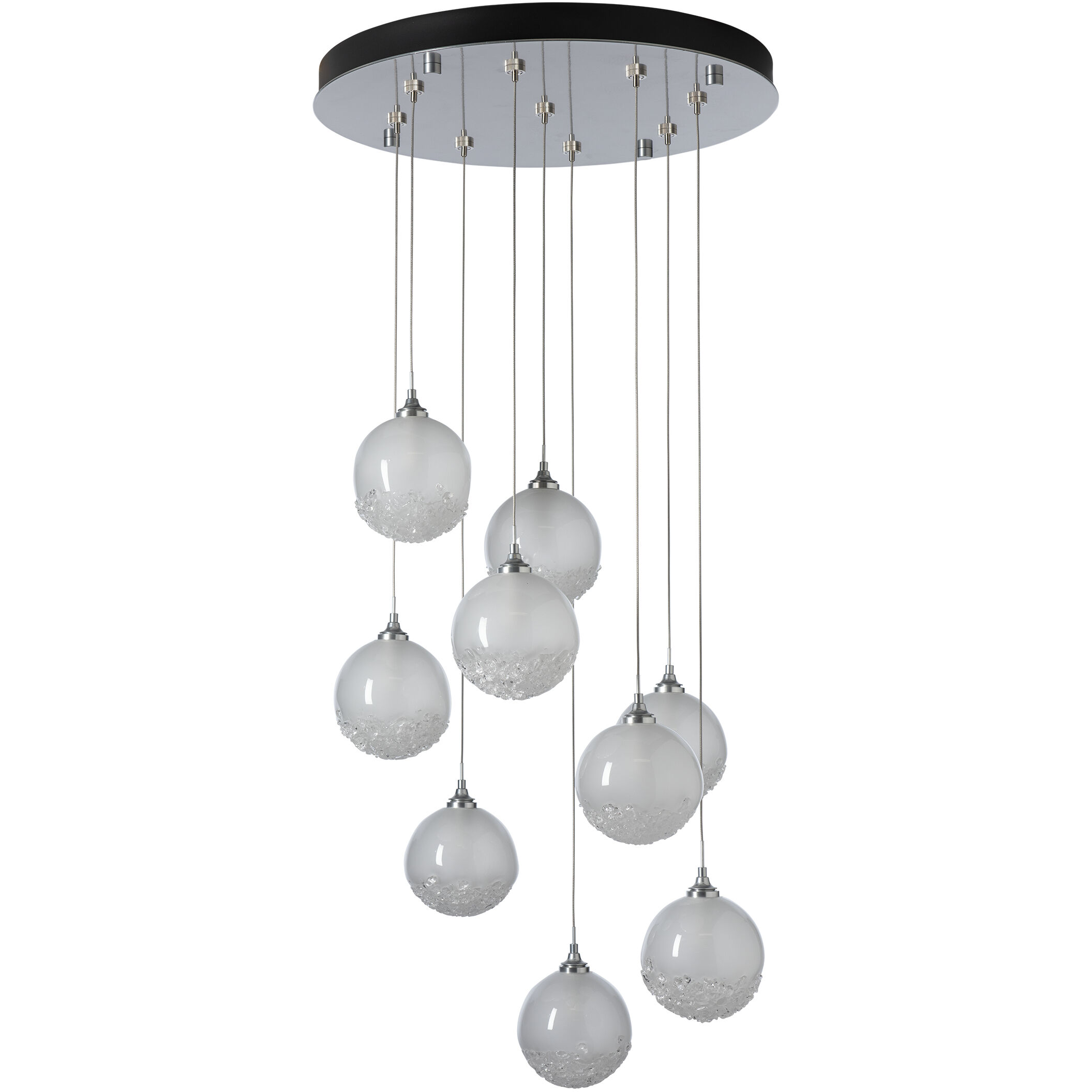 Fritz 9 Light 20.5 inch Sterling Pendant Ceiling Light