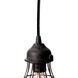 Wire 1 Light 6 inch Oil Rubbed Bronze Mini Pendant Ceiling Light