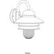 Newport 1 Light 13 inch White Outdoor Wall Lantern
