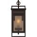 C&M by Chapman & Myers Fairhaven 1 Light 19 inch Truffle Outdoor Wall Light