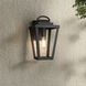 Brenwick 1 Light 13 inch Powder Coated Black Outdoor Wall Sconce