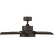 Vox 38 inch Bronze Downrod Ceiling Fan in 2700K