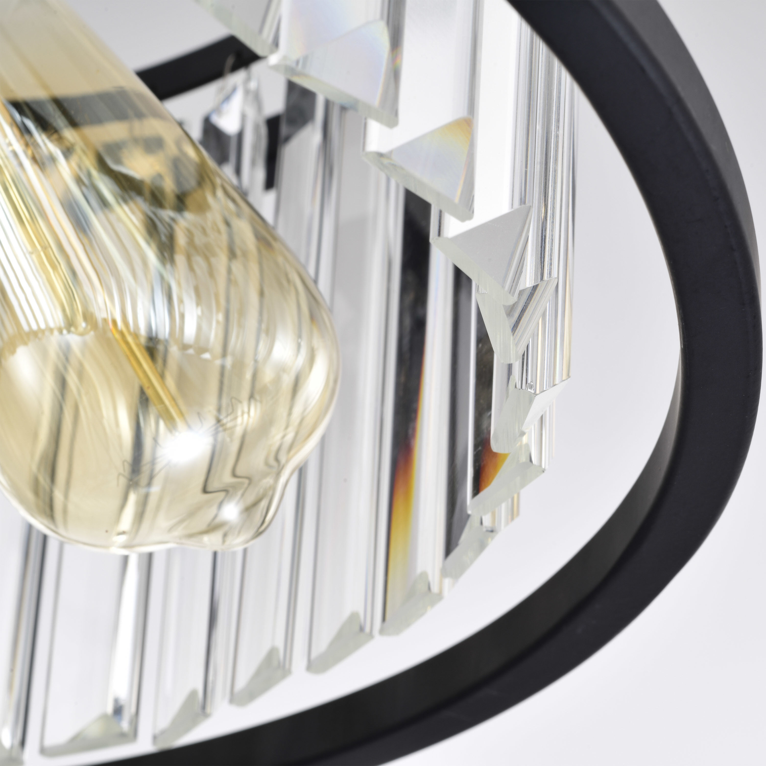 Krys 3 Light 17.75 inch Aged Bronze Semi Flush Mount Ceiling Light