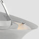Thomas O'Brien Garland LED 40 inch Polished Nickel Dual Lit Ring Flush Mount Ceiling Light