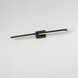 Dorian LED 30.5 inch Black ADA Wall Sconce Wall Light