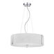 Glacier 4 Light 20 inch Chrome Pendant Ceiling Light