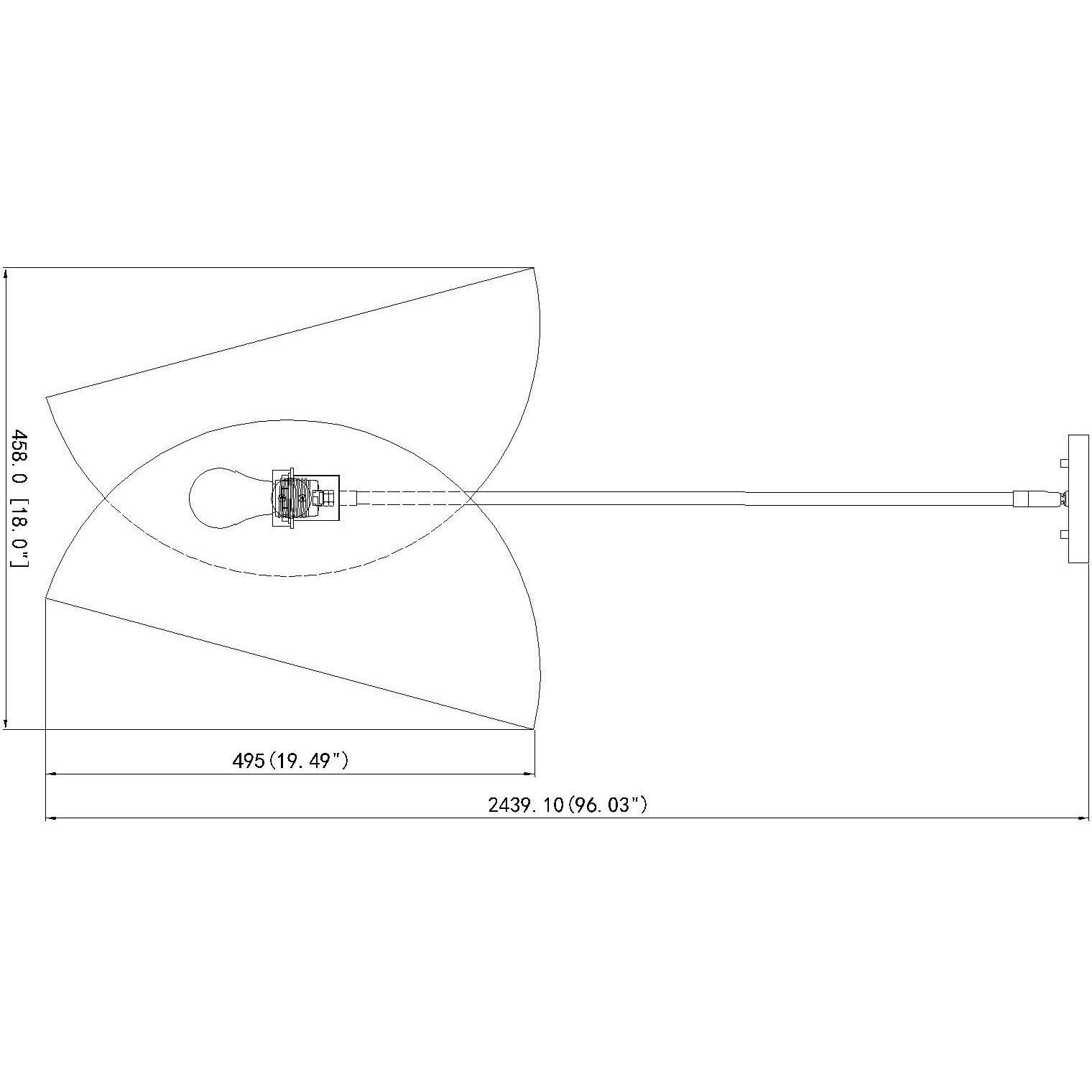 Salone 1 Light 14.25 inch Matte White Pendant Ceiling Light in Matte White Outer,  Gold Inner