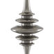Cressida 32 inch 150 watt Black Nickel Table Lamp Portable Light