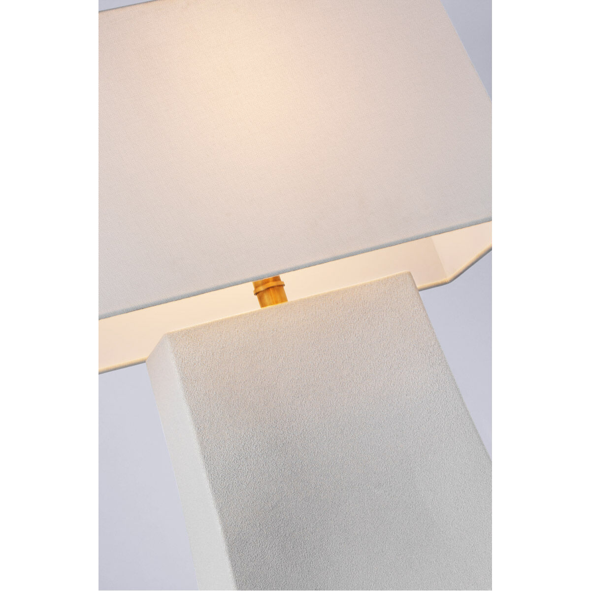 Chapman & Myers Lucera 26 inch 15 watt Porous White Table Lamp Portable Light in Porous White Porcelain, Medium