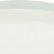 ELO+ LED 11.75 inch White Surface Mounted LED Ceiling Light in 4000K