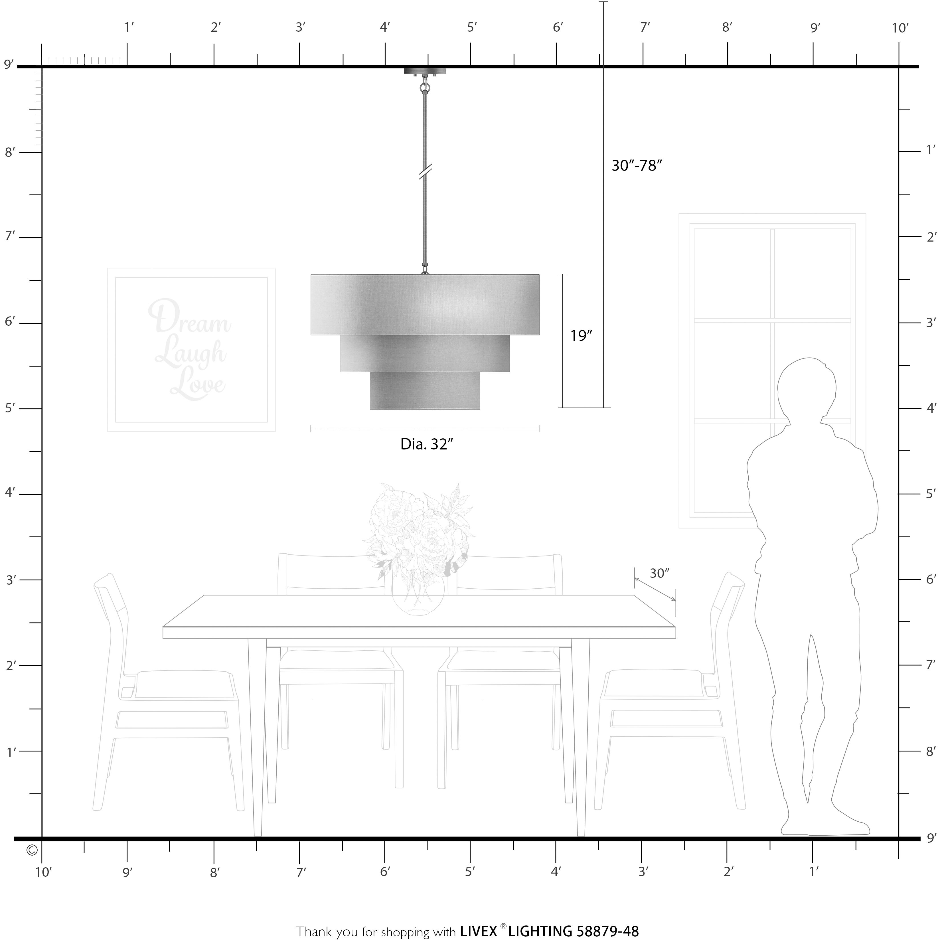 Bellingham 8 Light 32 inch Antique Gold Leaf Pendant Chandelier Ceiling Light, Large