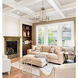 West End 5 Light 20 inch Brushed Nickel Chandelier Ceiling Light
