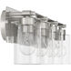 Hendrix 4 Light 30.75 inch Brushed Polished Nickel Vanity Light Wall Light