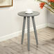 Lindy 23 X 14 inch Vendee Gray End/Side Table