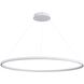 Veritas 47.25 inch 120.00 watt Sand White Chandelier Ceiling Light