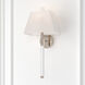 Renee Bath Sconce Wall Light in Polished Nickel