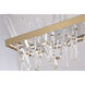 Canada LED 10 inch Gold LED Chandelier Ceiling Light