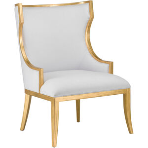 Garson Antique Gold Accent Chair