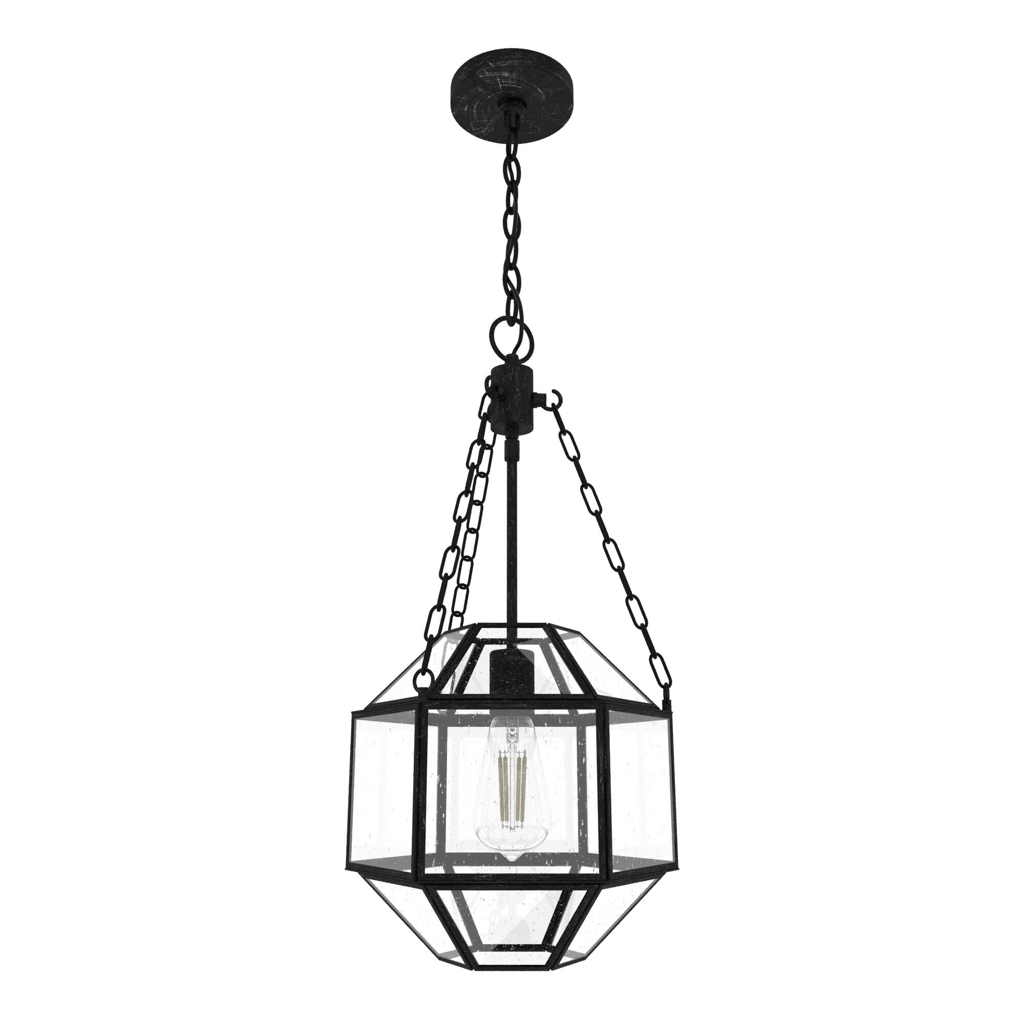 Rustic iron pendant light on sale