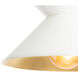 Viggo 1 Light 16 inch White Flush Mount Ceiling Light