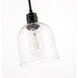 Codorus 1 Light 6 inch Black Pendant Ceiling Light