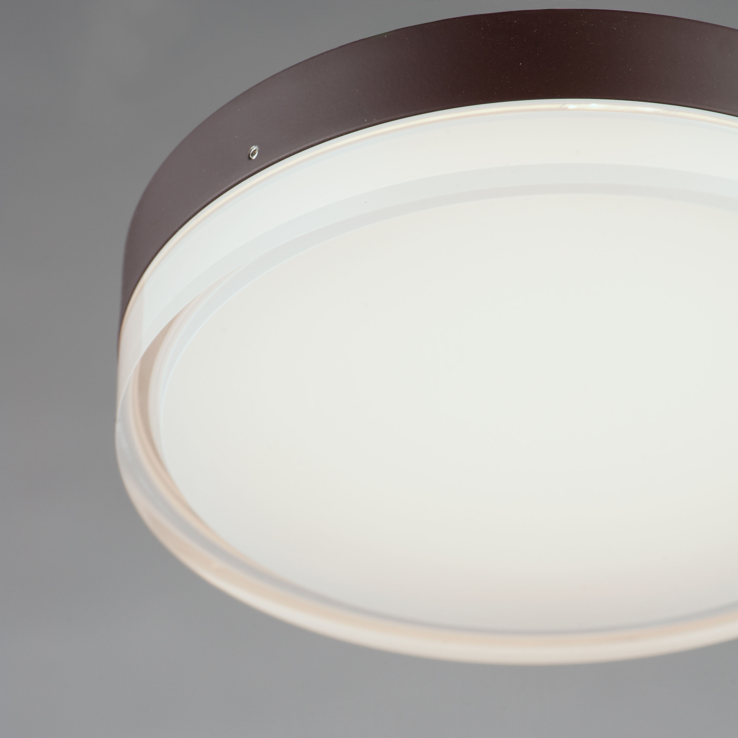 Illuminaire II LED 7 inch Bronze Flush Mount Ceiling Light