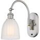 Ballston Brookfield LED 6 inch Brushed Satin Nickel Sconce Wall Light