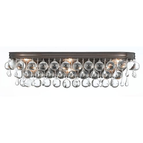 Calypso 6 Light 23 inch Vibrant Bronze Bathroom Vanity Light Wall Light